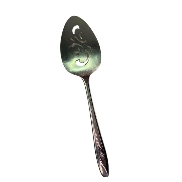 Vintage 1956 International Silver Tulip Pattern Pie Cake Server Serving Piece - Picture 2 of 8